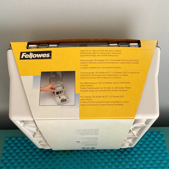 Disk File Box NIB - Picture 2 of 9